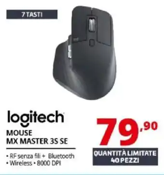 Comet Logitech mouse mx master 3S SE offerta