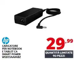 Comet Hp caricatore per notebook e tablet ca smart power W5D55AA#ABZ offerta