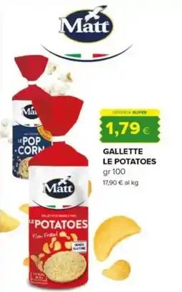 Oasi Matt gallette le potatoes offerta