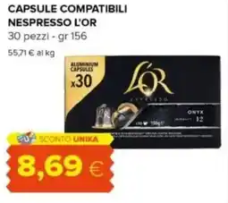 Oasi Capsule compatibili nespresso L'OR offerta