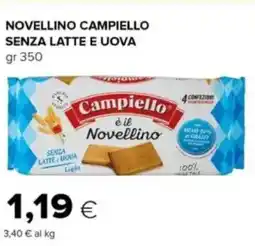 Oasi Novellino campiello senza latte e uova offerta