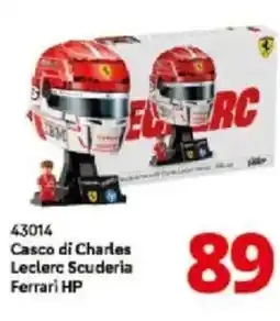 Comet Lego 43014 casco di charles leclerc scuderia ferrari hp offerta