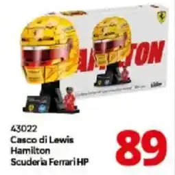 Comet Lego 43022 casco di lewis hamilton scuderia ferrari hp offerta