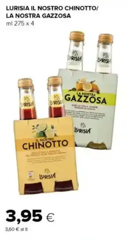 Oasi Lurisia IL NOSTRO CHINOTTO/ LA NOSTRA GAZZOSA offerta