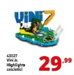 Comet Lego 43027 vini jr. highlights calcistici offerta