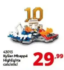 Comet Lego 43013 kylian mbappé highlights calcistici offerta