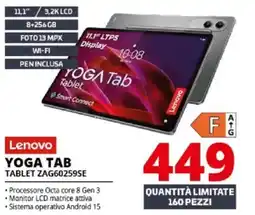 Comet Lenovo YOGA TAB TABLET ZAG60259SE offerta