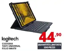 Comet Logitech custodia tasti universal folio MK470 offerta