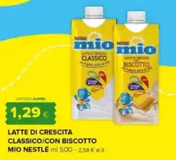 Oasi Latte di crescita classico/con biscotto mio NESTLÉ offerta