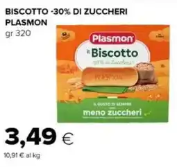 Oasi Biscotto -30% di zuccheri PLASMON offerta