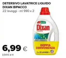 Oasi Detersivo lavatrice liquido DIXAN BIPACCO offerta