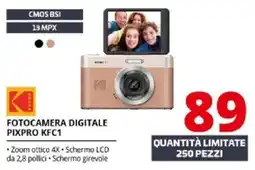 Comet Kodak fotocamera digitale pixpro KFC1 offerta