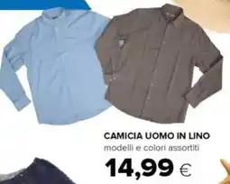 Oasi Camicia uomo in lino offerta