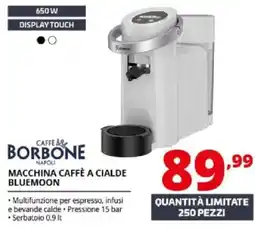 Comet Caffe borbone macchina caffè a cialde bluemoon offerta