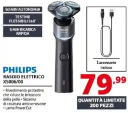 Comet PHILIPS RASOIO ELETTRICO X5006/00 offerta