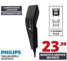 Comet PHILIPS TAGLIACAPELLI HC3510/15 offerta