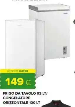 Oasi Frigo da tavolo 93 lt/ congelatore orizzontale offerta