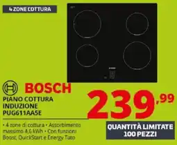 Comet BOSCH PIANO COTTURA INDUZIONE PUG611AA5E offerta