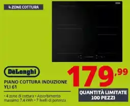 Comet Delonghi piano cottura induzione YLI 61 offerta