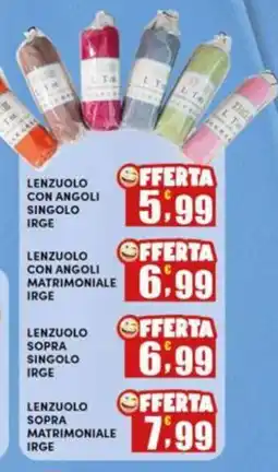 Maury's Lenzuolo con angoli singolo IRGE offerta