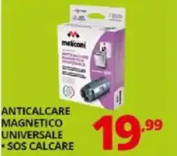 Comet Meliconi anticalcare magnetico universale + sos calcare offerta