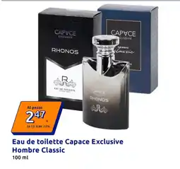 Action Eau de toilette Capace Exclusive Hombre Classic offerta