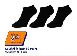 Action Calzini in bambù Pairz offerta