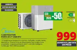 Comet Midea CLIMATIZZATORE PORTA SPLIT 12000 BTU offerta