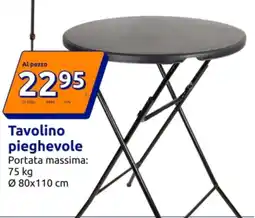 Action Tavolino pieghevole offerta