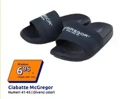 Action Ciabatte McGregor offerta