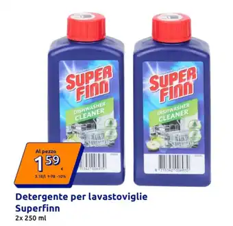 Action Detergente per lavastoviglie Superfinn offerta