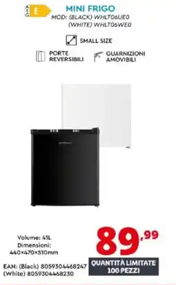 Comet Smartway mini frigo offerta