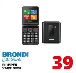 Comet Brondi chi parla flipper senior phone offerta