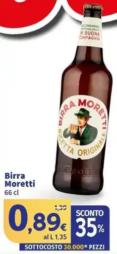 Sigma Superstore Birra Moretti offerta
