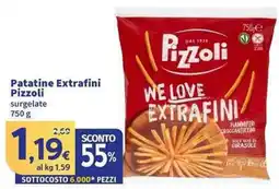 Sigma Superstore Patatine Extrafini Pizzoli offerta
