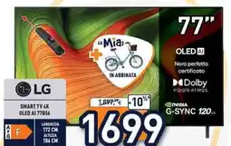 Unieuro LG SMART TV 4K OLED AI 77856 offerta