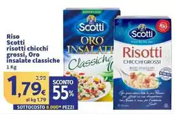 Sigma Superstore Riso Scotti risotti chicchi grossi, Oro insalate classiche offerta