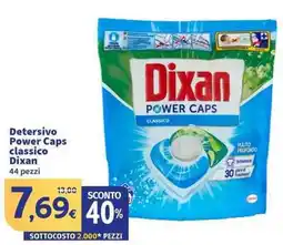 Sigma Superstore Detersivo Power Caps classico Dixan offerta