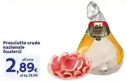 Sigma Superstore Prosciutto crudo nazionale Gualerzi offerta