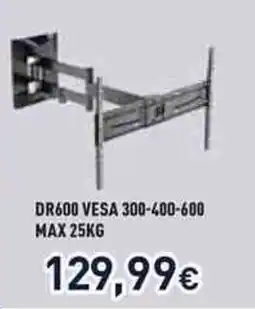 Unieuro meliconi DR600 VESA 300-400-600 MAX offerta