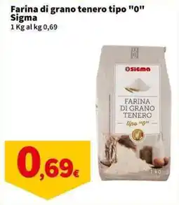 Sigma Superstore Farina di grano tenero tipo "0" Sigma offerta