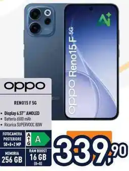 Unieuro oppo REN015 F 5G offerta
