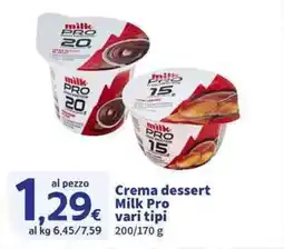 Sigma Superstore Crema dessert Milk Pro offerta