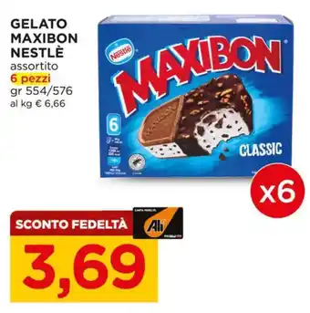 Gelato maxibon NESTLÉ