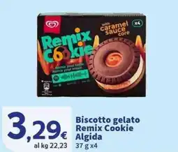 Sigma Superstore Biscotto gelato Remix Cookie Algida offerta