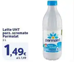 Sigma Superstore Latte UHT parz. scremato Parmalat offerta