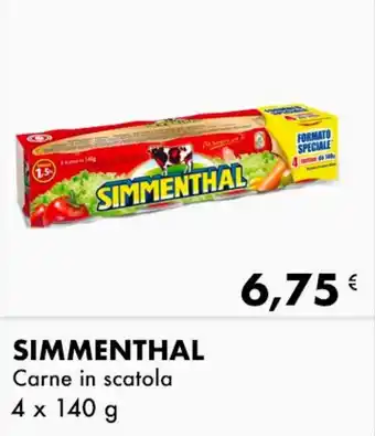 Iper Tosano SIMMENTHAL Carne in scatola offerta