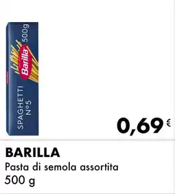 Iper Tosano BARILLA Pasta di semola offerta