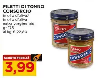 Filetti di tonno CONSORCIO