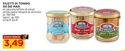 Alì Supermercati Filetti di tonno ÀS DO MAR offerta